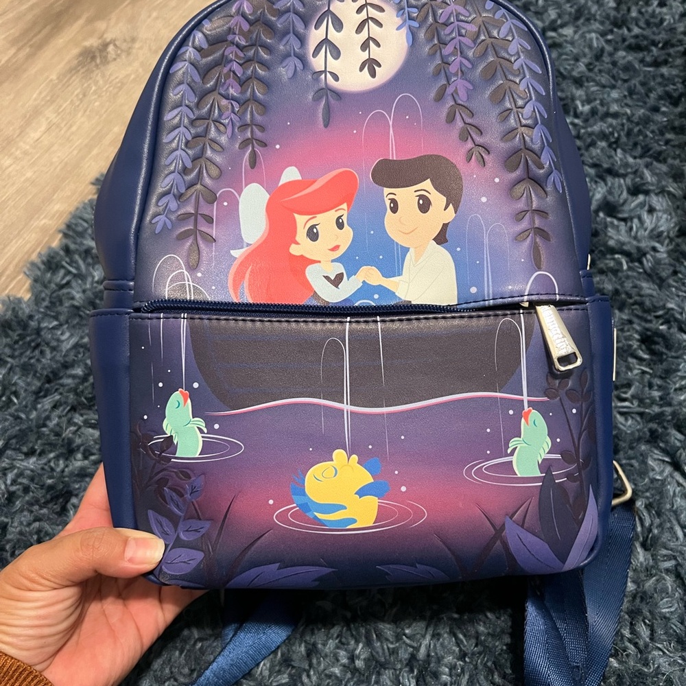 Disney Loungefly Little Mermaid Lagoon Backpack